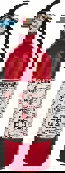 Strap Bracket: Dry Chemical, 3.25